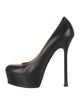 Yves Saint Laurent Rive Gauche Leather Pumps