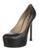 Yves Saint Laurent Rive Gauche Leather Pumps