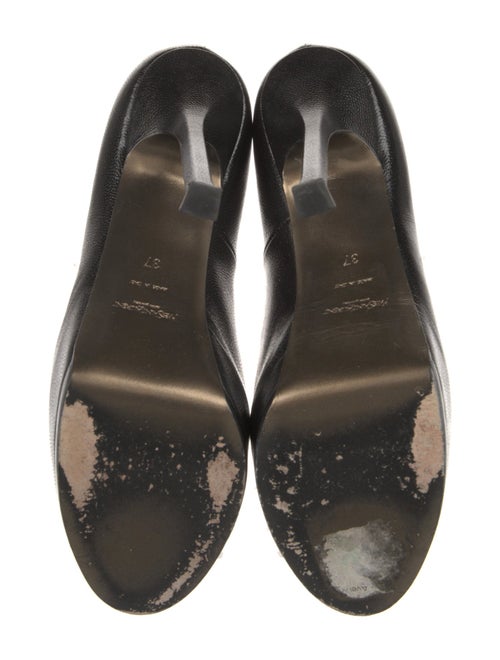 Yves Saint Laurent Rive Gauche Leather Pumps