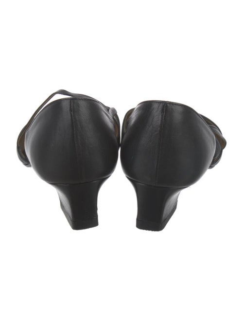 Yves Saint Laurent Leather D'Orsay Flats