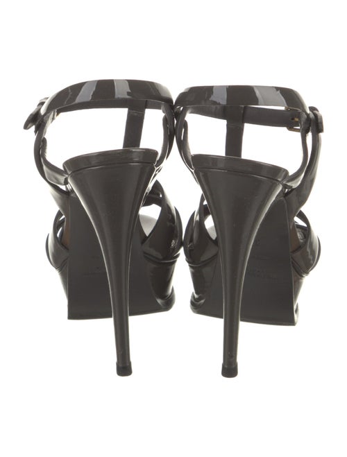 Yves Saint Laurent Patent Leather T-Strap Pumps