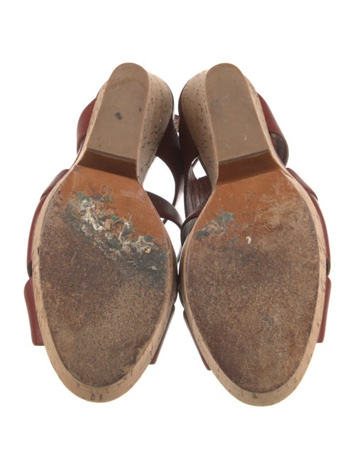 Yves Saint Laurent Leather Slingback Pumps