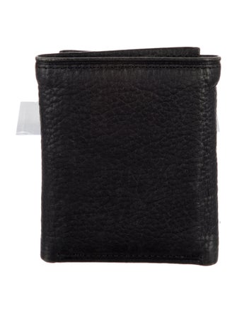 Yves Saint Laurent GG Zip Around Wallet Leather Wallet