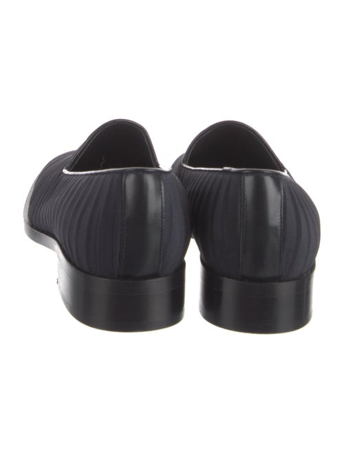 Yves Saint Laurent Pleated Accents Loafers