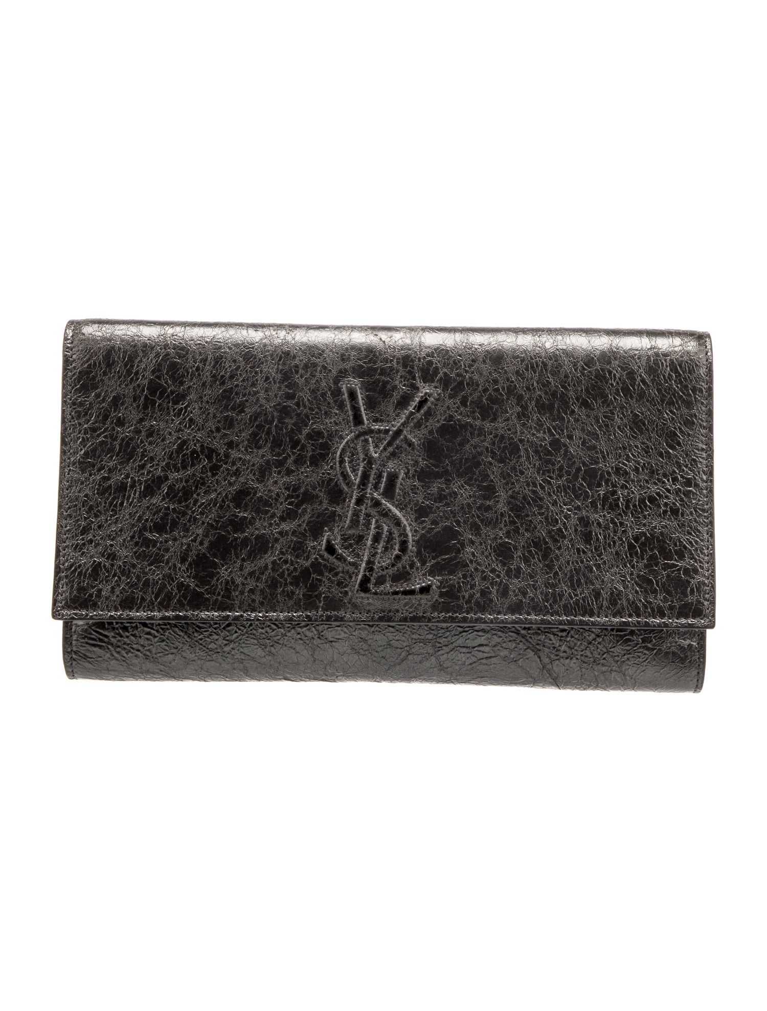 Yves Saint Laurent Leather Clutch