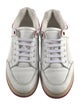 Yves Saint Laurent Leather Colorblock Pattern Sneakers