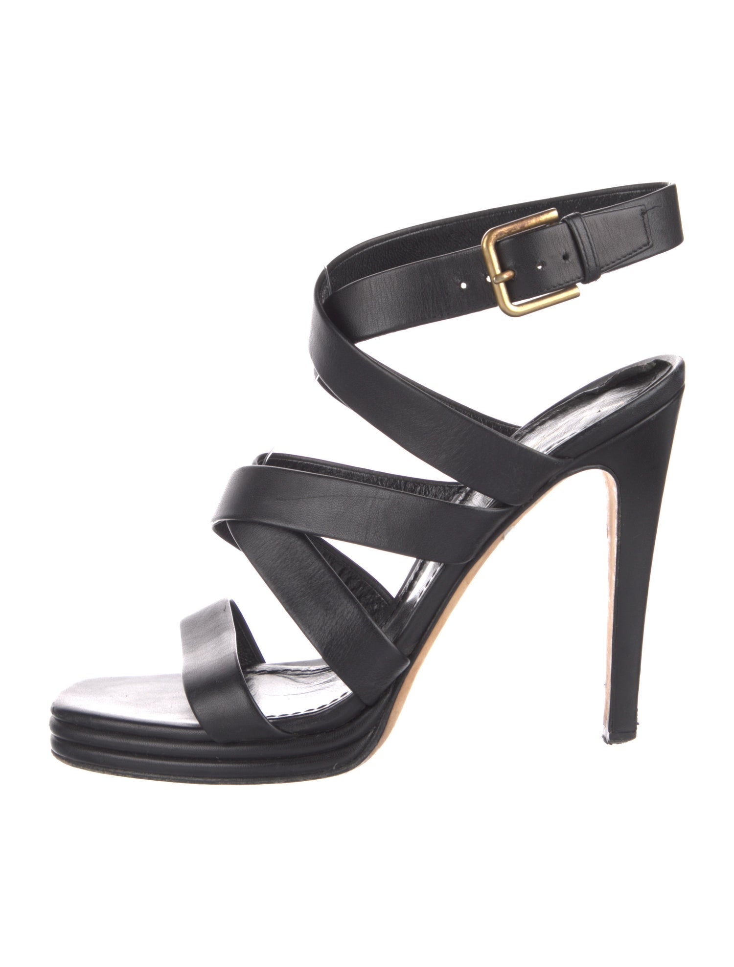 Yves Saint Laurent Leather Sandals
