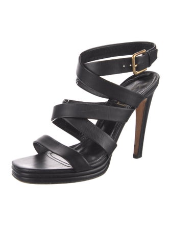 Yves Saint Laurent Leather Sandals