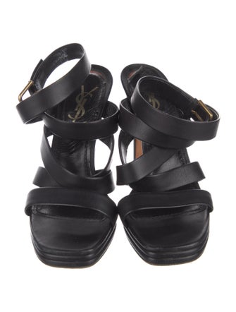Yves Saint Laurent Leather Sandals