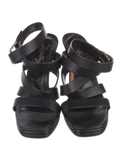 Yves Saint Laurent Leather Sandals
