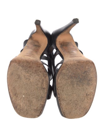 Yves Saint Laurent Leather Sandals