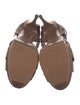 Yves Saint Laurent Leather T-Strap Sandals