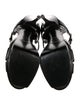 Yves Saint Laurent Patent Leather T-Strap Sandals