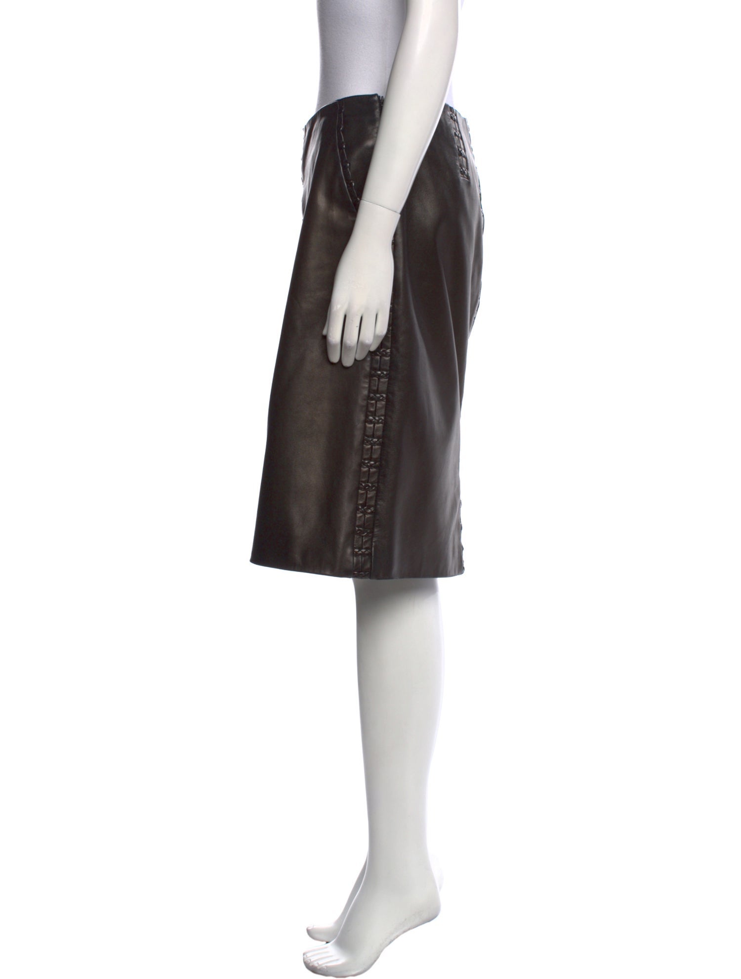 Yves Saint Laurent Rive Gauche Vintage Knee-Length Skirt