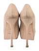 Yves Saint Laurent Suede Glitter Accents Pumps