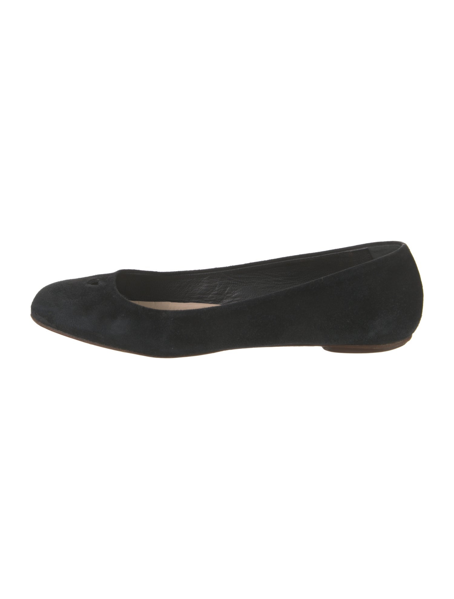 Yves Saint Laurent Suede Flats