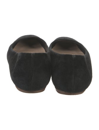 Yves Saint Laurent Suede Flats