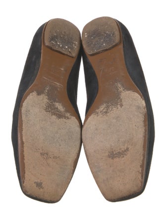 Yves Saint Laurent Suede Flats