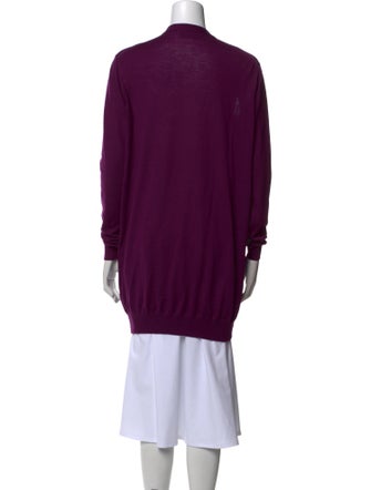 Yves Saint Laurent Virgin Wool V-Neck Sweater