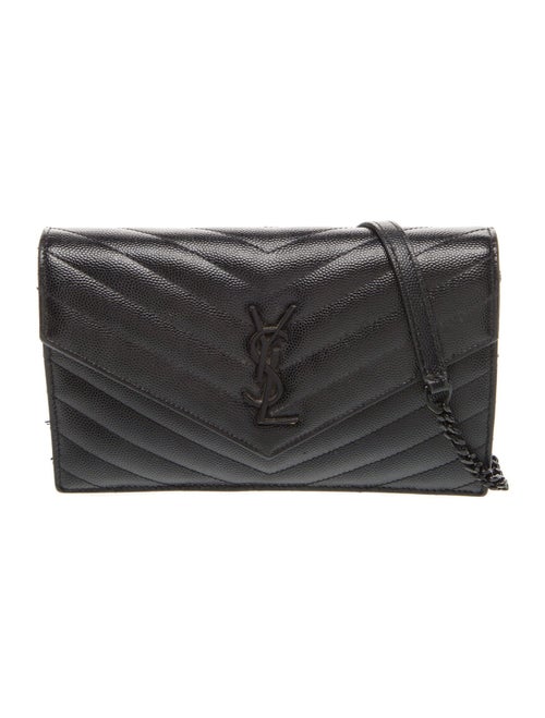 Saint Laurent Chevron Evening Bag