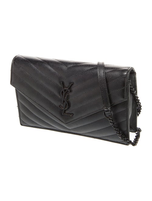 Saint Laurent Chevron Evening Bag