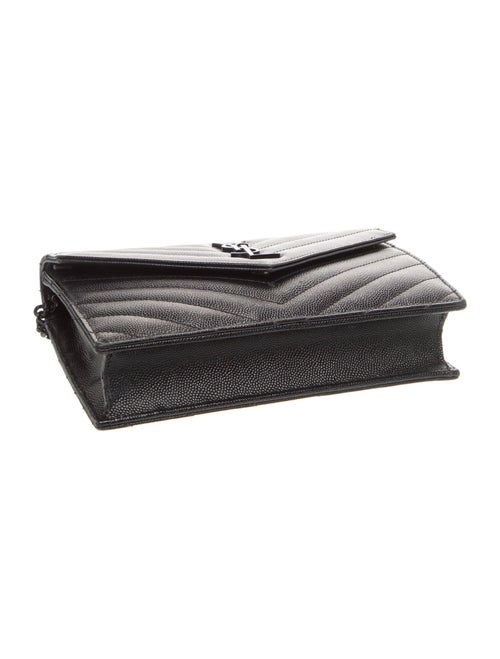 Saint Laurent Chevron Evening Bag