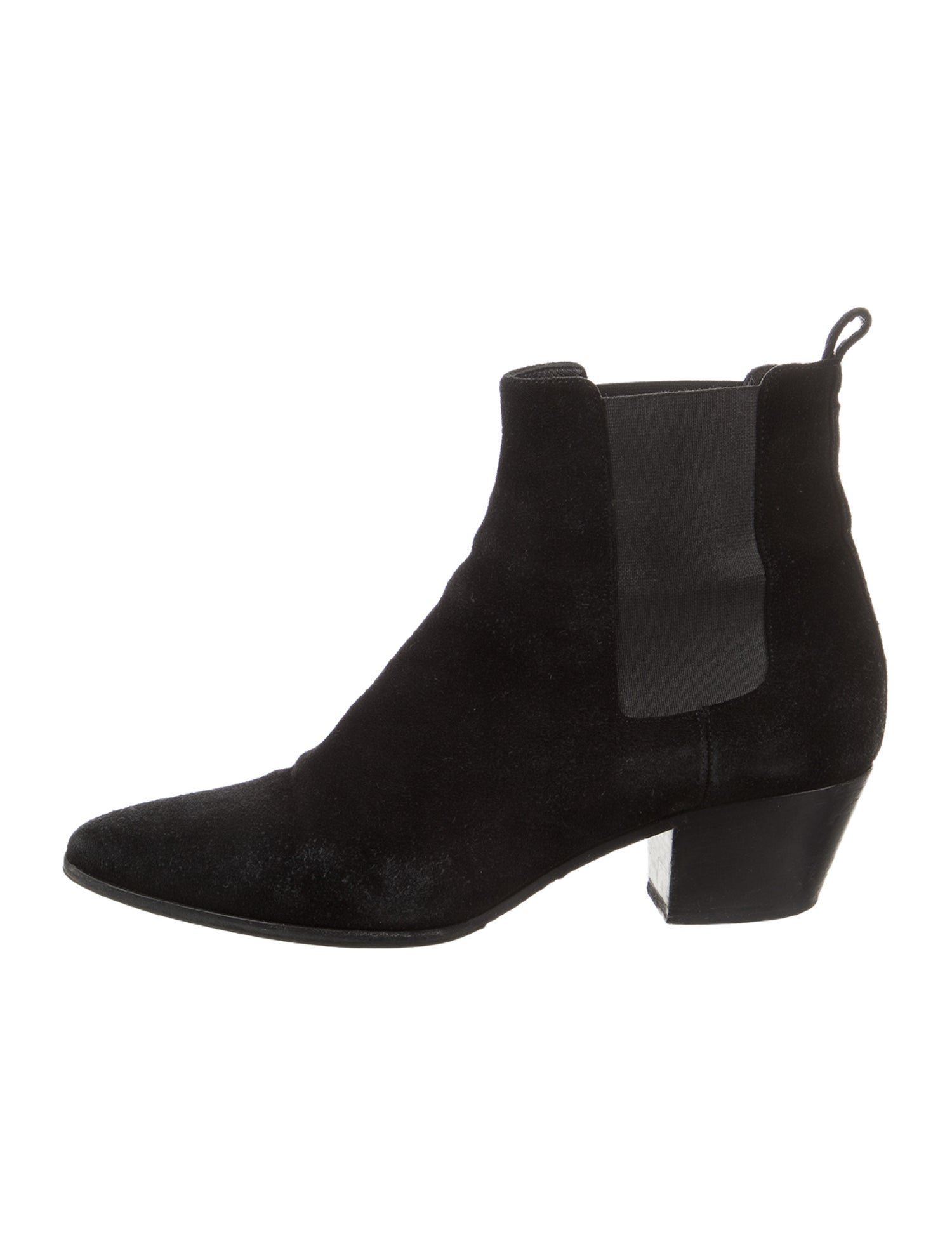 Yves Saint Laurent Suede Chelsea Boots
