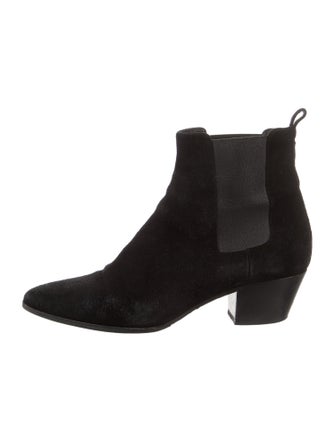Yves Saint Laurent Suede Chelsea Boots