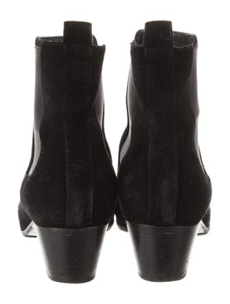 Yves Saint Laurent Suede Chelsea Boots