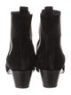Yves Saint Laurent Suede Chelsea Boots