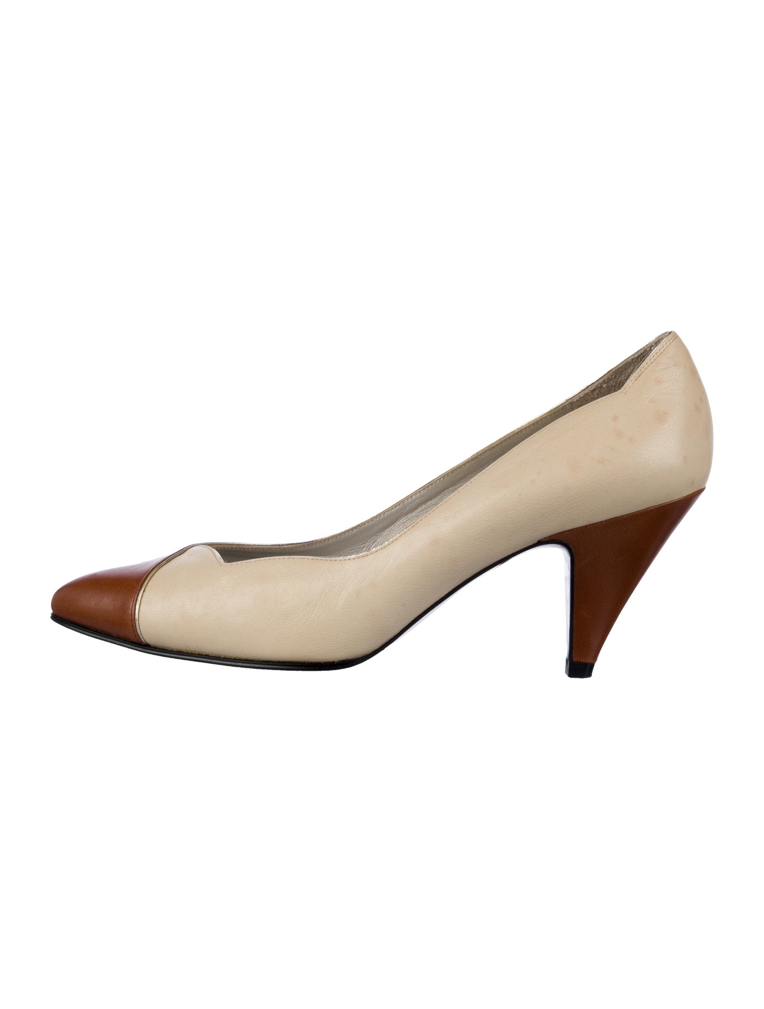 Yves Saint Laurent Vintage Leather Pumps
