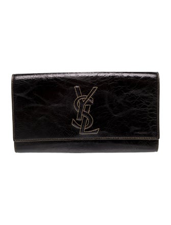 Yves Saint Laurent Leather Clutch