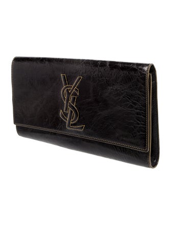 Yves Saint Laurent Leather Clutch