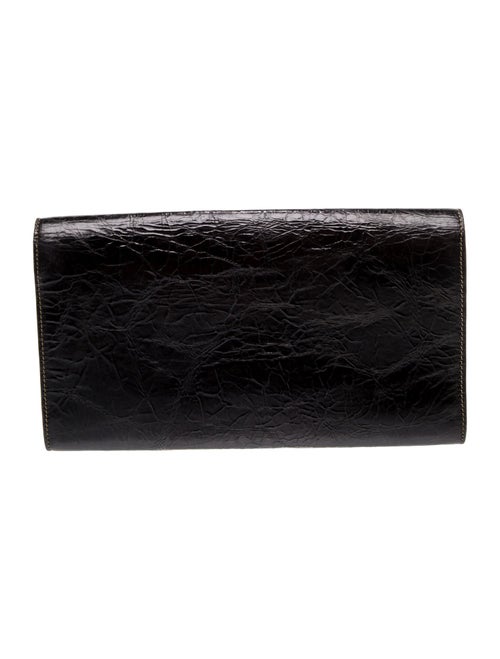 Yves Saint Laurent Leather Clutch