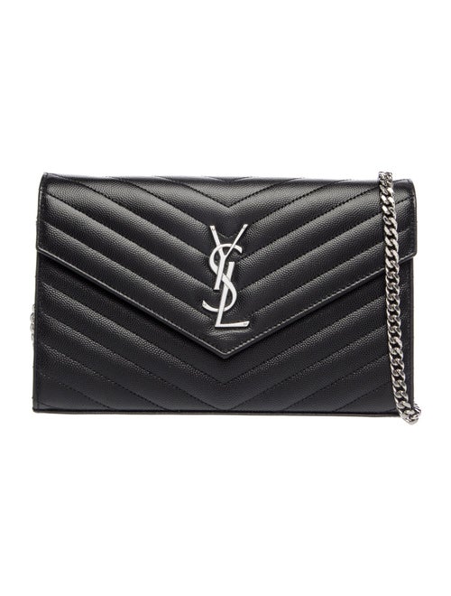 Yves Saint Laurent Leather Clutch