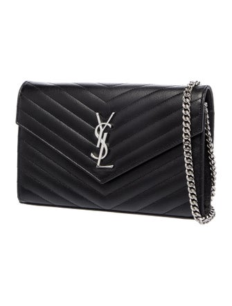 Yves Saint Laurent Leather Clutch