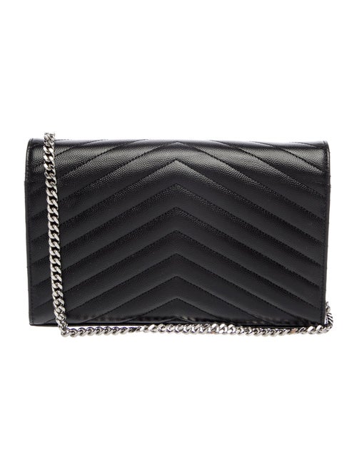 Yves Saint Laurent Leather Clutch