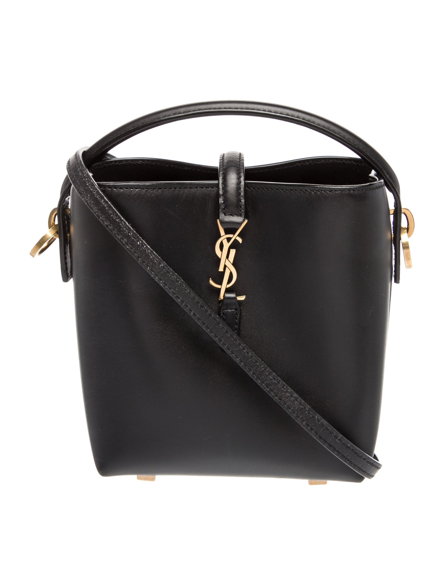 Saint Laurent Leather Le 5 à 7 Mini 2023