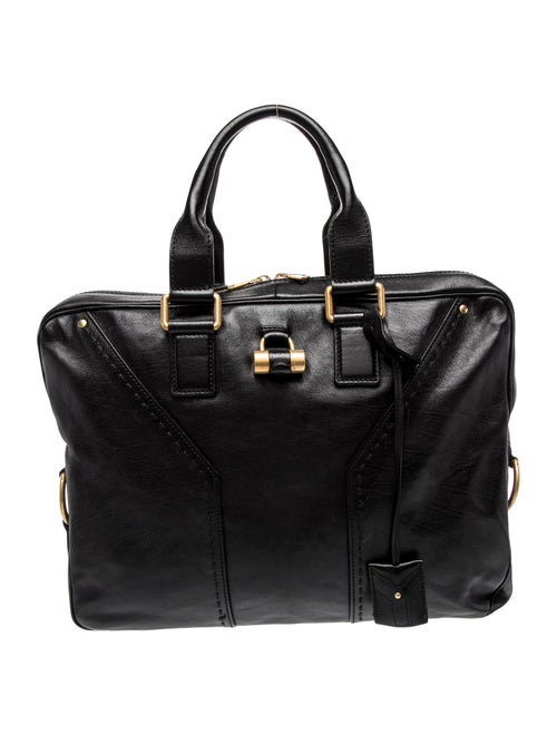 Yves Saint Laurent Leather Briefcase