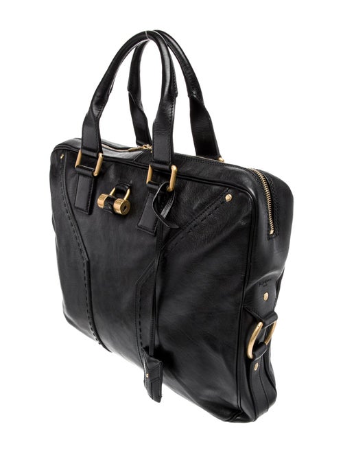 Yves Saint Laurent Leather Briefcase