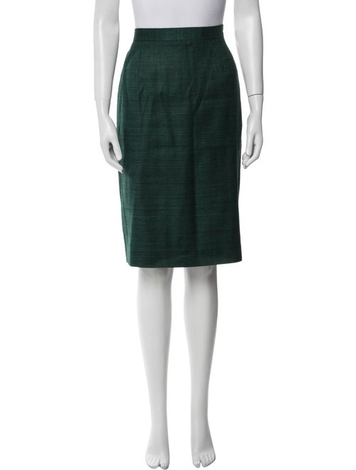 Yves Saint Laurent Silk Knee-Length Skirt