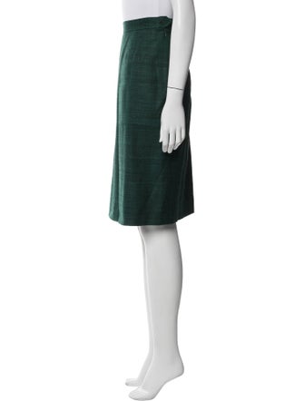 Yves Saint Laurent Silk Knee-Length Skirt