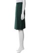 Yves Saint Laurent Silk Knee-Length Skirt