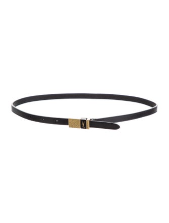 Yves Saint Laurent Skinny Leather Belt Kit