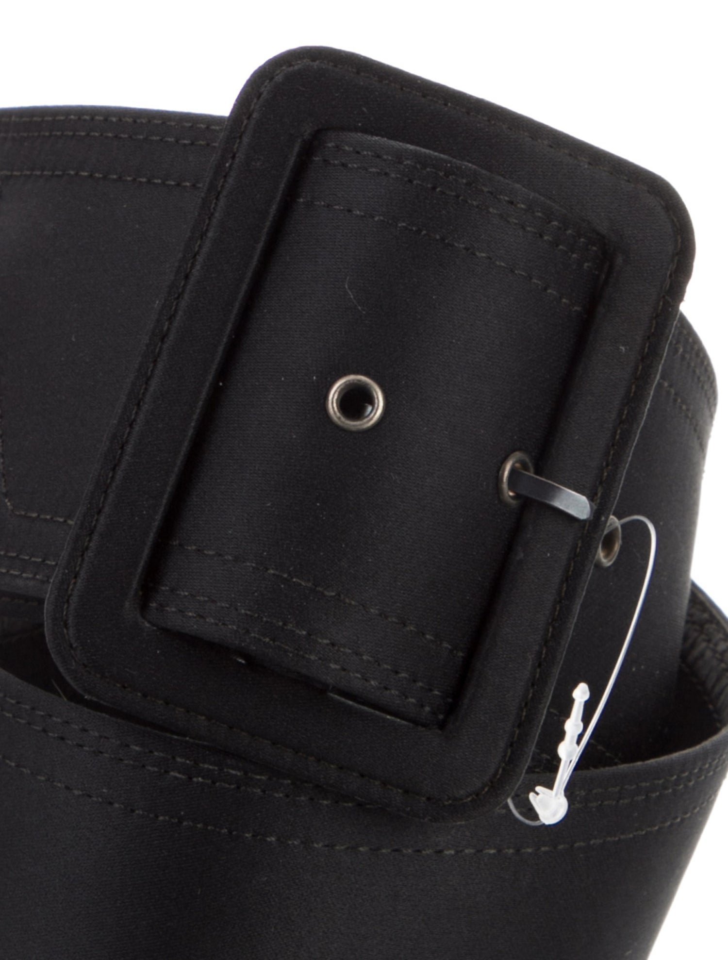 Yves Saint Laurent Rive Gauche Wide Satin Belt