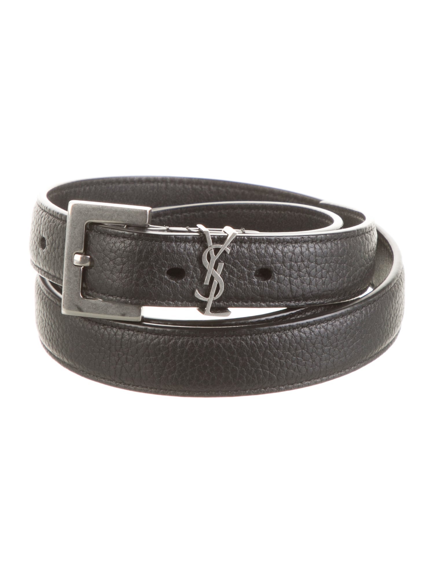 Yves Saint Laurent Skinny Leather Belt Kit