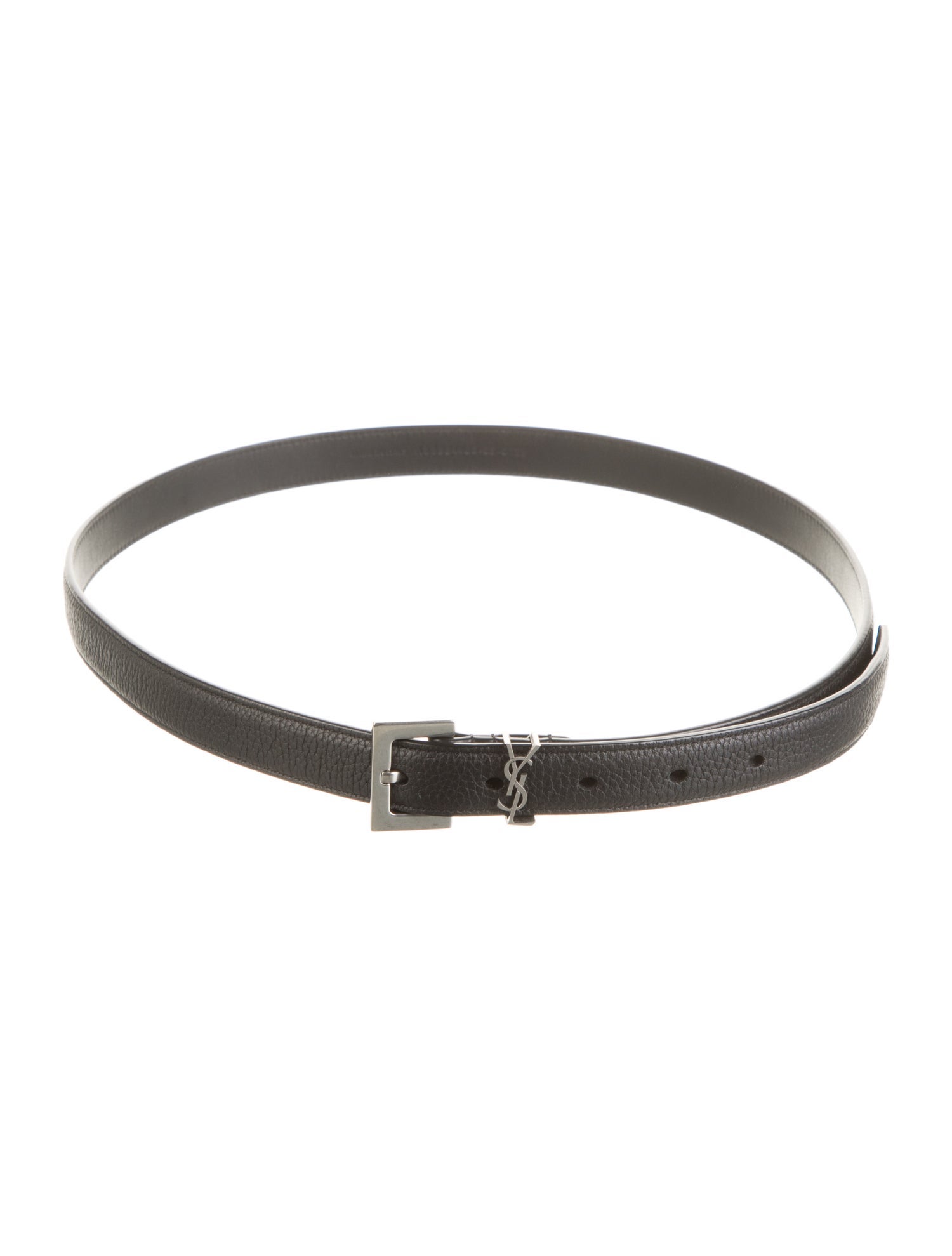 Yves Saint Laurent Skinny Leather Belt Kit