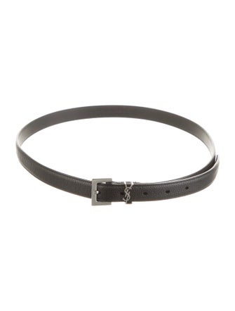 Yves Saint Laurent Skinny Leather Belt Kit