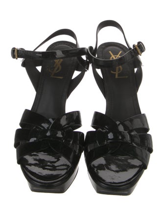 Yves Saint Laurent Patent Leather Sandals