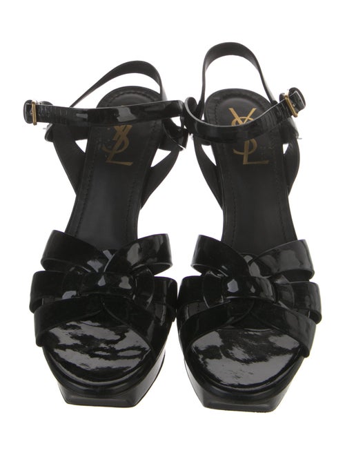 Yves Saint Laurent Patent Leather Sandals